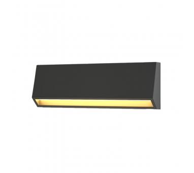 it-Lighting Blue LED 4W 3CCT Outdoor Wall Lamp Anthracite D22cmx8cm (80202340)