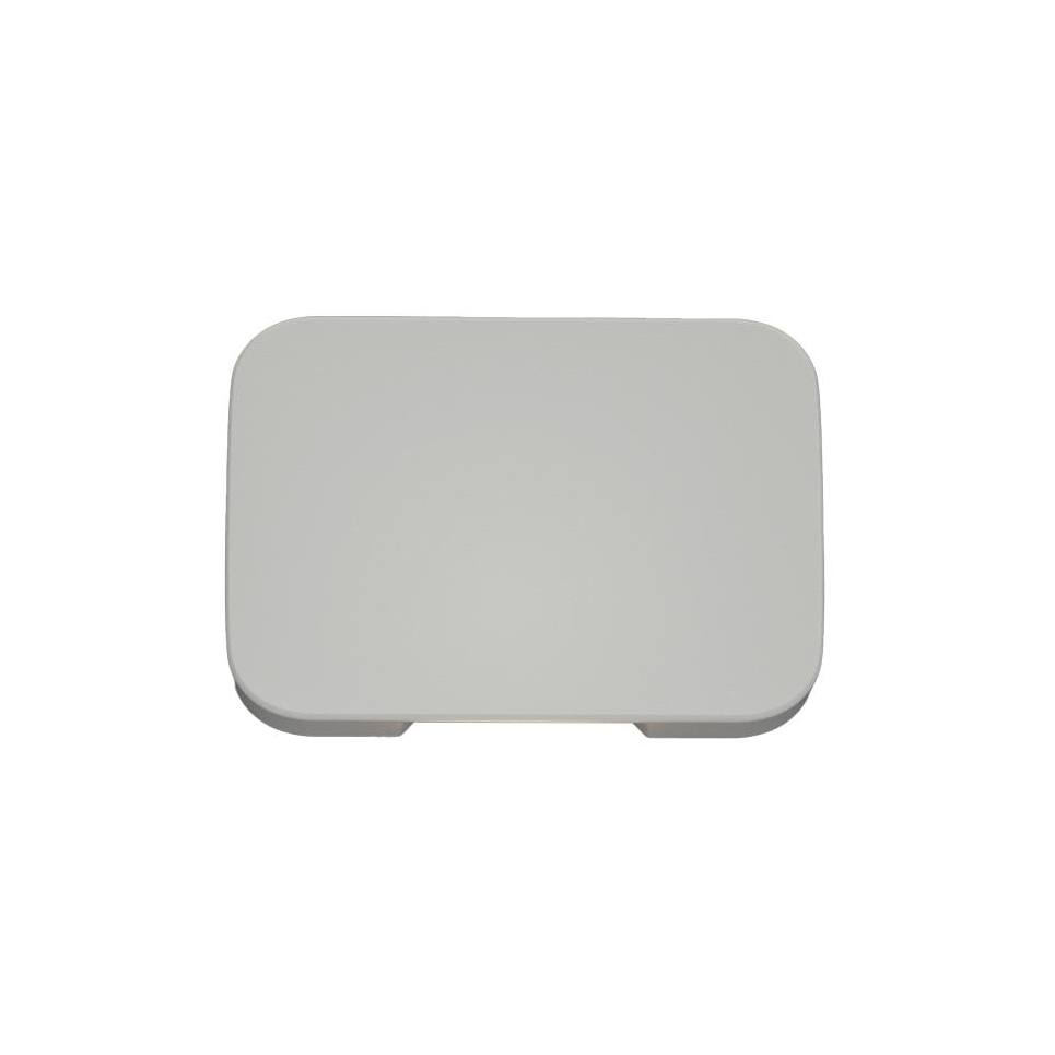 it-Lighting Silver LED 1W 3000K Outdoor Wall Lamp White D:5cmx7cm (80202420)