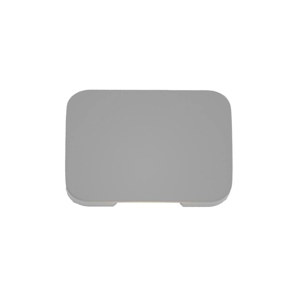 it-Lighting Silver LED 1W 3000K Outdoor Wall Lamp Grey D:5cmx7cm (80202430)