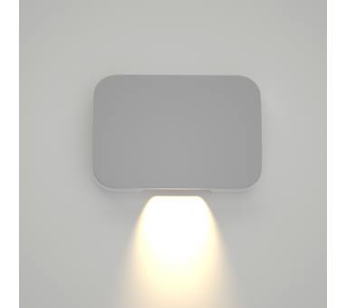 it-Lighting Silver LED 1W 3000K Outdoor Wall Lamp Grey D:5cmx7cm (80202430)