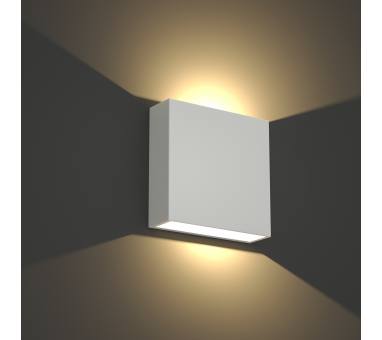 it-Lighting Yellowstone LED 4W Outdoor Up-Down Adjustable Wall Lamp White D:12cmx12cm (80200921)