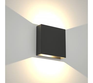 it-Lighting Yellowstone LED 4W 3000K Outdoor Up-Down Adjustable Wall Lamp Anthracite D:12cmx12cm (80200941)