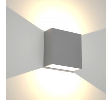 it-Lighting Yellowstone LED 4W Outdoor Up-Down Adjustable Wall Lamp Grey D:12cmx12cm (80200931)