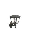 it-Lighting Avalanche 1xE27 Outdoor Wall Lamp Black D:22cmx30cm (80201214)