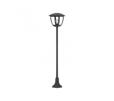 it-Lighting Avalanche 1xE27 Outdoor Pole Light Black D:120cmx18.5cm (80500114)