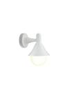 it-Lighting Rabun 1xE27 Outdoor Wall Lamp White D:24.5cmx23.5cm (80202524)