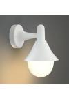 it-Lighting Rabun 1xE27 Outdoor Wall Lamp White D:24.5cmx23.5cm (80202524)