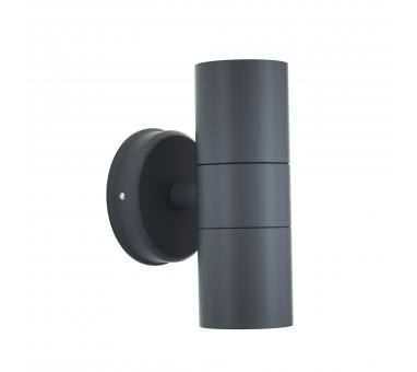 it-Lighting Ouachita 2xGU10 Outdoor Up-Down Wall Lamp Anthracite D15.2cmx11.3cm (80200644)