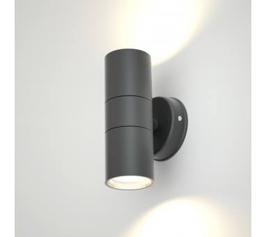 it-Lighting Ouachita 2xGU10 Outdoor Up-Down Wall Lamp Anthracite D15.2cmx11.3cm (80200644)