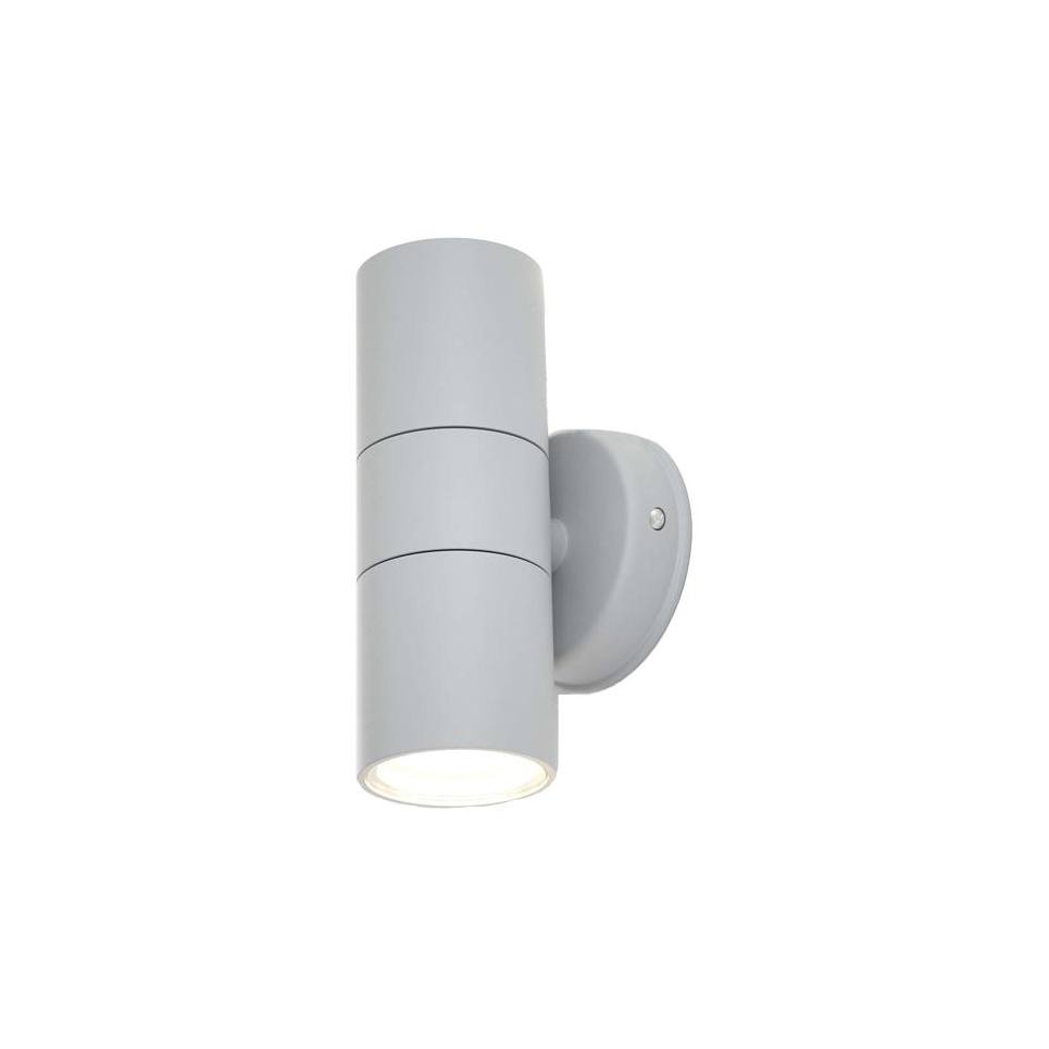 it-Lighting Ouachita 2xGU10 Outdoor Up-Down Wall Lamp Grey D15.2cmx11.3cm (80200634)