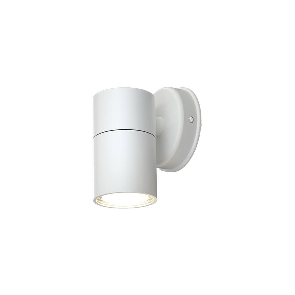 it-Lighting Eklutna 1xGU10 Outdoor Wall Lamp White D:11.3cmx11.3cm (80200524)