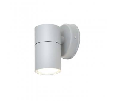 it-Lighting Eklutna 1xGU10 Outdoor Wall Lamp Grey D:11.3cmx11.3cm (80200534)