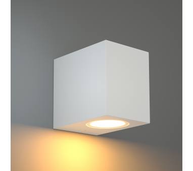 it-Lighting Norman 1xGU10 Outdoor Up or Down Wall Lamp White D:8cmx7cm (80200424)