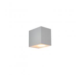 it-Lighting Norman 1xGU10 Outdoor Up or Down Wall Lamp Grey D:8cmx7cm (80200434)