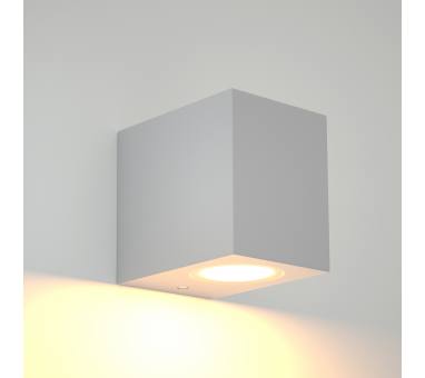 it-Lighting Norman 1xGU10 Outdoor Up or Down Wall Lamp Grey D:8cmx7cm (80200434)