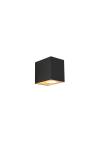it-Lighting Norman 1xGU10 Outdoor Up or Down Wall Lamp Anthracite D:8cmx7cm (80200444)