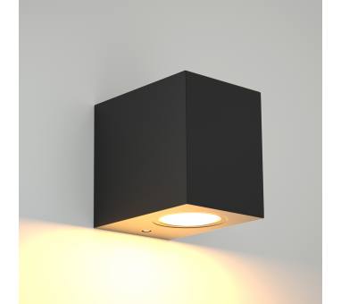 it-Lighting Norman 1xGU10 Outdoor Up or Down Wall Lamp Anthracite D:8cmx7cm (80200444)