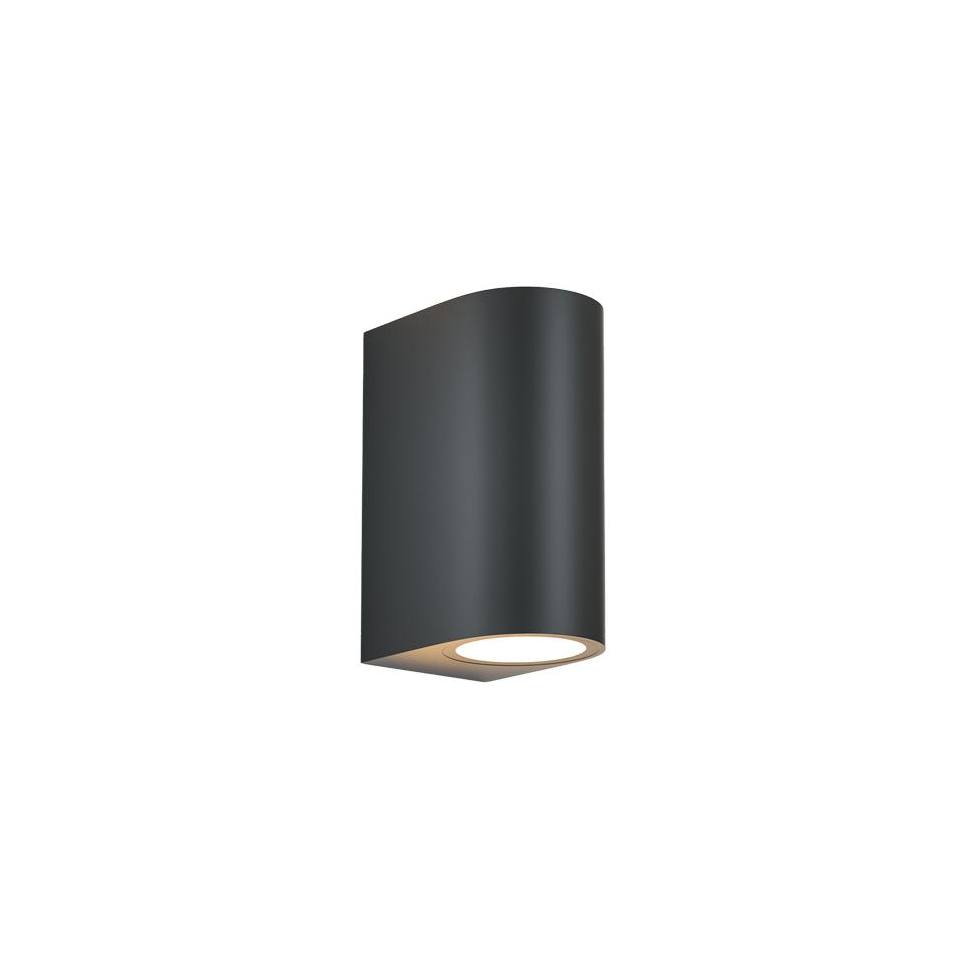 it-Lighting Michigan 2xGU10 Outdoor Up-Down Wall Lamp Anthracite D:14.7cmx9cm (80200144)
