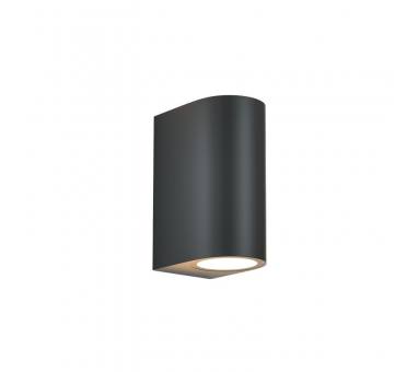 it-Lighting Michigan 2xGU10 Outdoor Up-Down Wall Lamp Anthracite D:14.7cmx9cm (80200144)