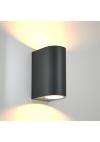 it-Lighting Michigan 2xGU10 Outdoor Up-Down Wall Lamp Anthracite D:14.7cmx9cm (80200144)
