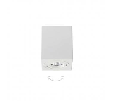 InLight Φωτιστικό οροφής από λευκό μέταλλο 1XGU10 D:7,8cm (42026-WH)