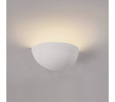 InLight Επιτοίχιο φωτιστικό λευκό από γύψο 1XE14 D:27,5cm (43032)