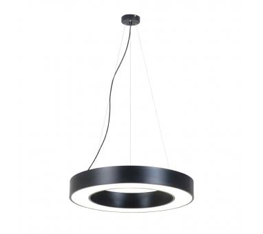 InLight Κρεμαστό φωτιστικό LED 70W 3000K σε μαύρη απόχρωση D:120cm (6041-120-BL)