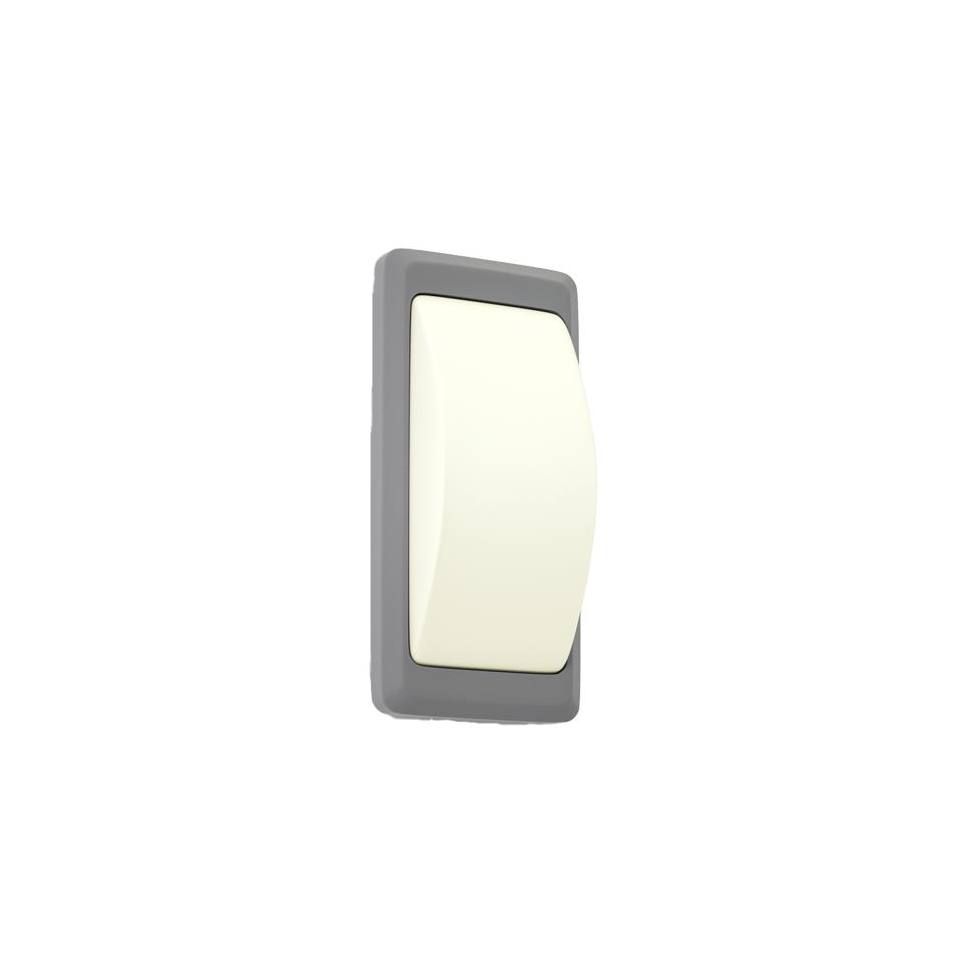 it-Lighting Wilson 1xG9 Outdoor Up-Down Wall Lamp Grey D:23cmx11cm (80202834)