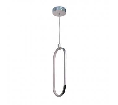 InLight Κρεμαστό φωτιστικό LED 14W 3000K σε χρώμιο απόχρωση D:17cm (6059-CH)