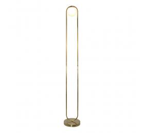 InLight Επιδαπέδιο φωτιστικό σε χρυσαφί χρώμα και λευκή οπαλίνα 1XG9 D:160cm (45016-GL)