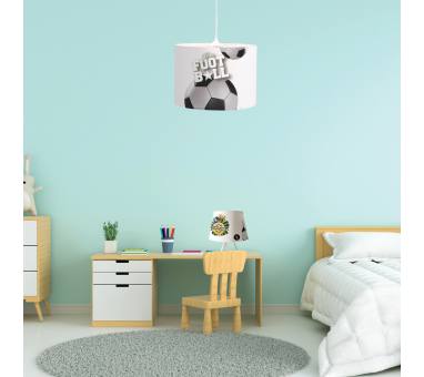 InLight Επιτραπέζιο φωτιστικό από λευκό μέταλλο και καπέλο D:30cm (3026)