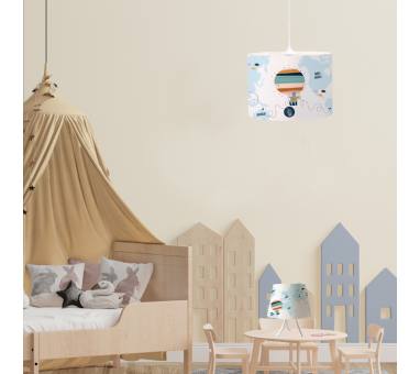 InLight Κρεμαστό φωτιστικό από καπέλο και λευκή ανάρτηση D:35cm (4034)