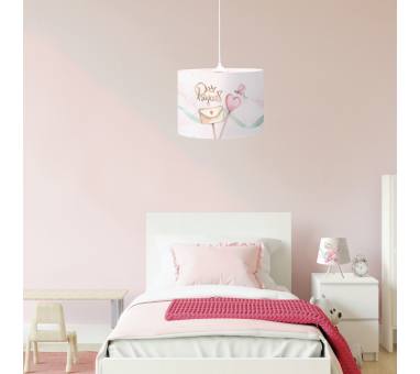 InLight Κρεμαστό φωτιστικό από καπέλο και λευκή ανάρτηση D:35cm (4037)