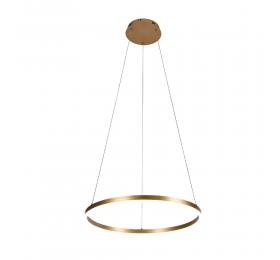 Inlight Κρεμαστό φωτιστικό LED 45W 3CCT (by switch on base) D:100cm (6095-AA-Golden)