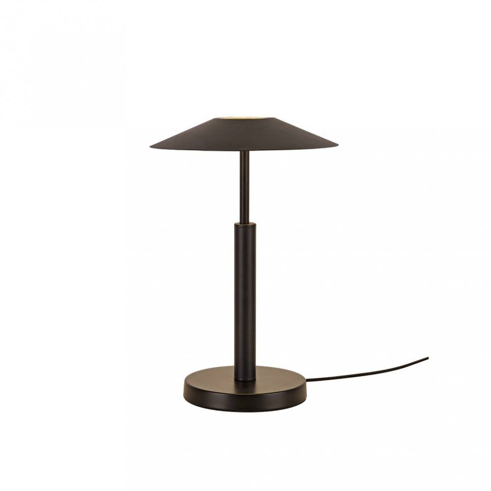 Inlight Επιτραπέζιο φωτιστικό σε μαύρο χρώμα LED 10W D:28x45cm (3063-Black)