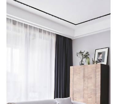 Inlight Γραμμικό φωτιστικό LED 12W 3000K για μαγνητική Mini ράγα σε μαύρη απόχρωση D:60cmx1,6cm (TMM0021-Black)