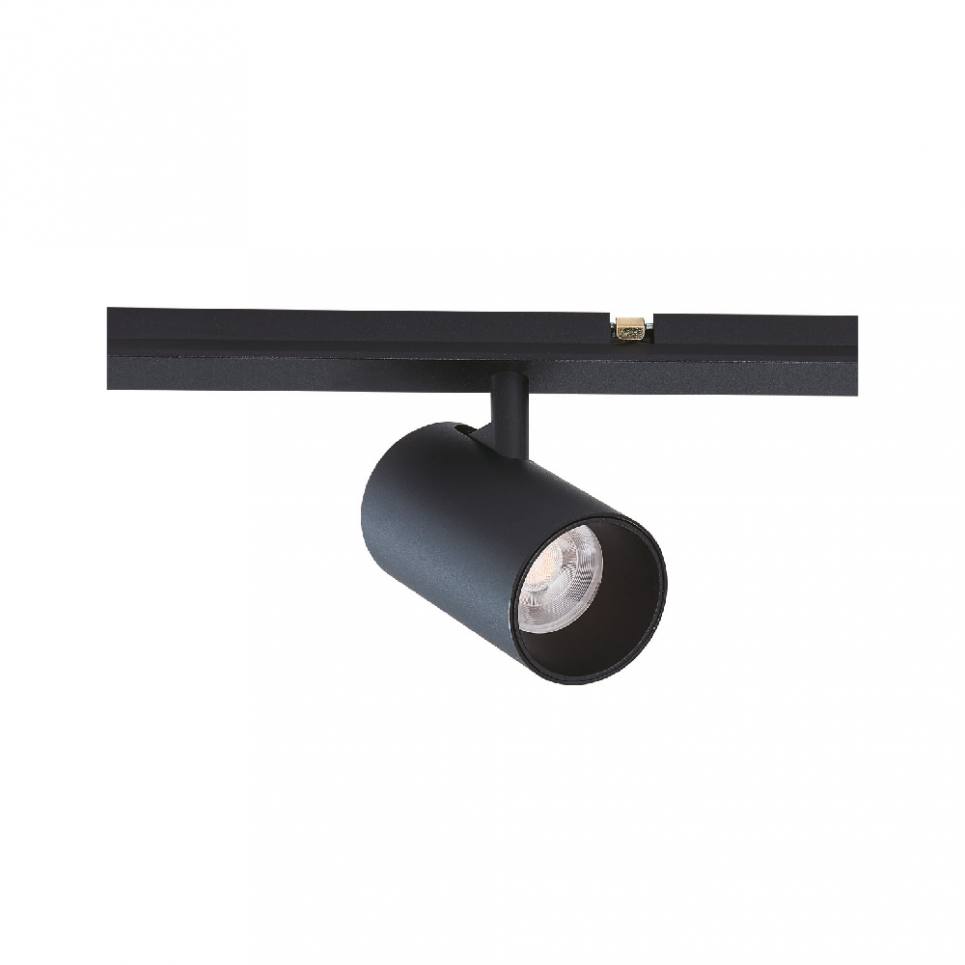 Inlight Φωτιστικό LED 7W 3000K για μαγνητική Mini ράγα σε μαύρη απόχρωση D:3,5cmx8,7cm (TMM0071-Black)