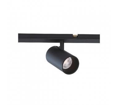 Inlight Φωτιστικό LED 7W 3000K για μαγνητική Mini ράγα σε μαύρη απόχρωση D:3,5cmx8,7cm (TMM0071-Black)