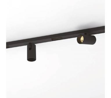 Inlight Φωτιστικό LED 7W 3000K για μαγνητική Mini ράγα σε μαύρη απόχρωση D:3,5cmx8,7cm (TMM0071-Black)