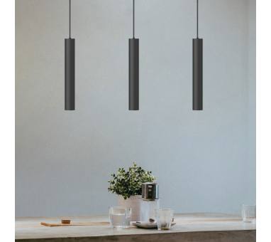 Inlight Φωτιστικό LED 6W 3000K για μαγνητική Mini ράγα σε μαύρη απόχρωση D:30cm (TMM0101-Black)