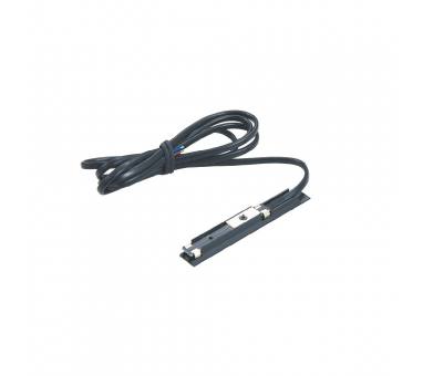 Inlight Μαύρος σύνδεσμος τροφοδοσία απο driver σε ράγα για mini μαγνητική ράγα (TCM006-Black)