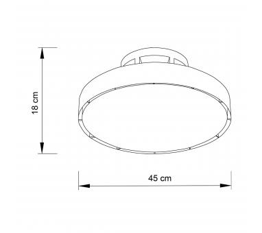 it-Lighting Teton 56W 3CCT LED Fan Light in Black Color (101001010)