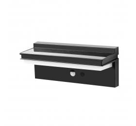 it-Lighting Narlay LED 8W 3000K Solar Outdoor Wall Lamp Black D:260x117x92mm (80206611S)