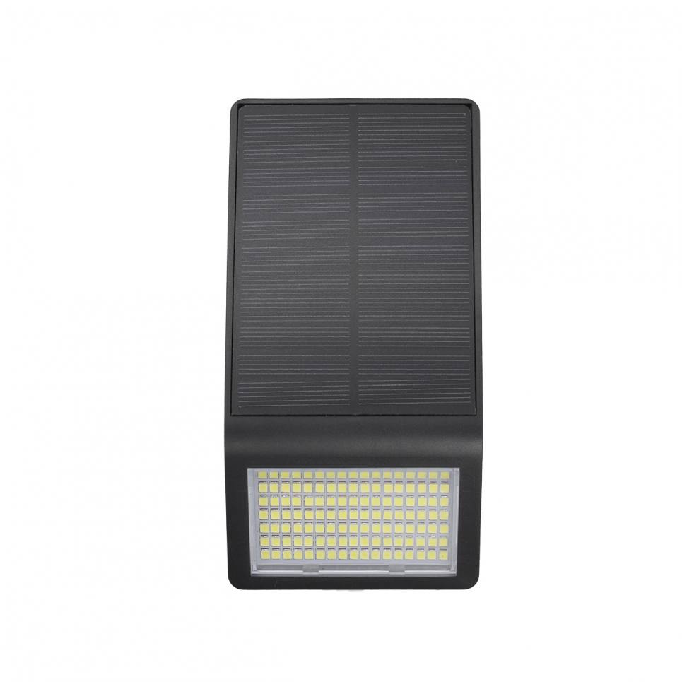 it-Lighting Annecy LED 2W 2700K | 6500K Solar Outdoor Wall Lamp Black D:160x82x29 mm (80206910S)
