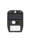 it-Lighting Meribel LED 2W 3000K  Solar Outdoor Wall Lamp Black D:130x10x50mm (80207011S)