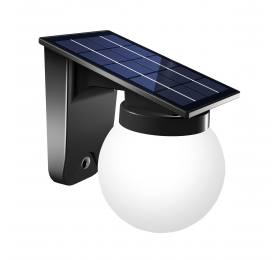 it-Lighting Baikal LED 1W 3000K | 4000K | 6000K Solar Outdoor Wall Lamp Black D:130x190x175 mm (80207310S)