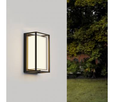 it-Lighting Isabella LED 12W 3000K Outdoor Wall Lamp Black D:100x145x245mm (80205511)