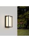 it-Lighting Isabella LED 12W 3000K Outdoor Wall Lamp Black D:100x145x245mm (80205511)