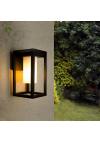 it-Lighting Annie Outdoor Wall Lamp Black 1xE27 D:150x160x270mm (80206114)