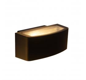 it-Lighting Winona 1xΕ27 Outdoor Up-Down Wall Lamp Black D:90x120x220mm (80205414)